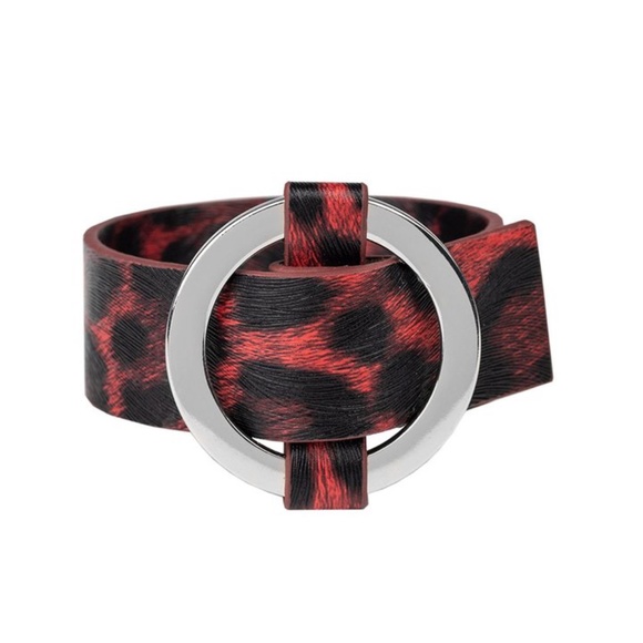 4 for $20 ❤️ Red Cheetah 🐆 Leather Wrap Bracelet - Picture 2 of 2